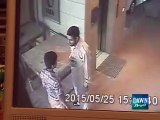 CCTV Footage of Businessman Killing Lift Operator in Karachi over an Argument