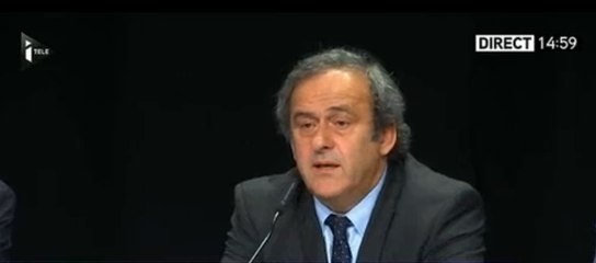 Fifagate : Michel Platini appelle Sepp Blatter à démissionner