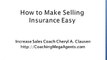How to Make Selling Insurance Easy