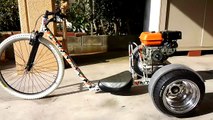 Motorized Drift Trike 2014　BigWheel test2