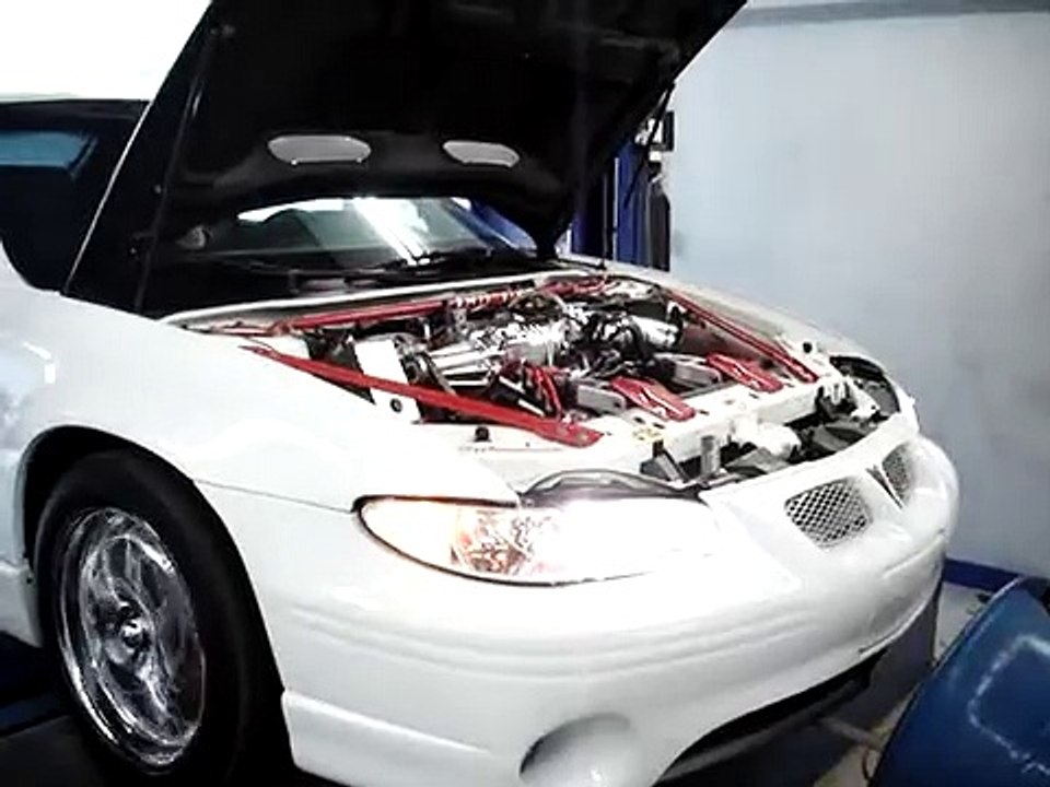 Pontiac Grand Prix GTP Supercharged, Dyno, Supercharger whine