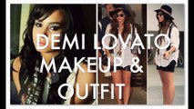 Demi Lovato Inspired Makeup & Outfit