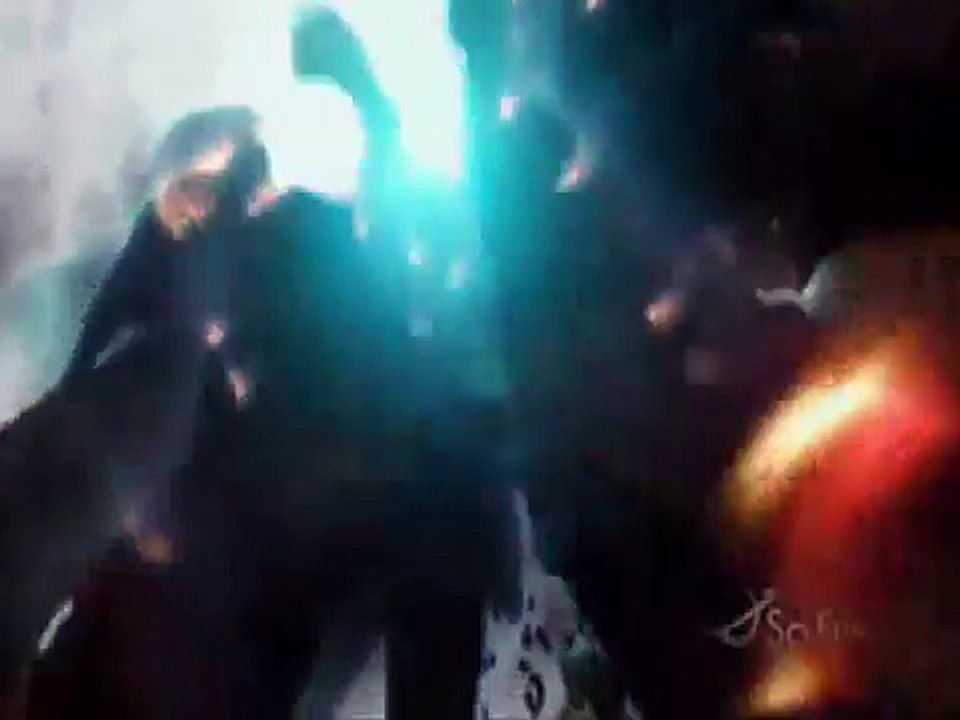 Battlestar Galactica series finale kara's big scene(with all along the watchtower)