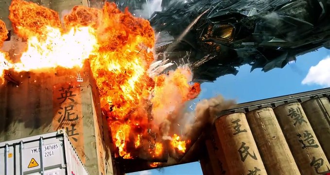 Transformers: Age of Extinction - CLIP: Optimus vs. Lockdown Final Fight (2014) | IMAX