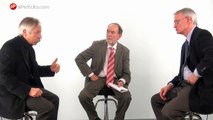 Debate económico entre los expertos Antón Costas y Josep Oliver