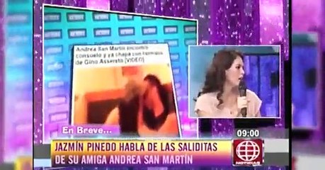 Jazmín Pinedo a Jesús Neyra: "Gracias por tus palabras"