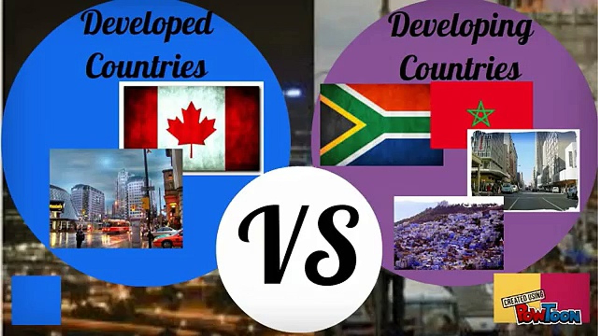 Developed Countries VS. Developing Countries - video Dailymotion