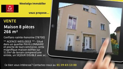 Vente - maison - Conflans-sainte-honorine - 266m²