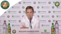 Conférence de presse Victoria Azarenka Roland-Garros 2015 / 2e Tour