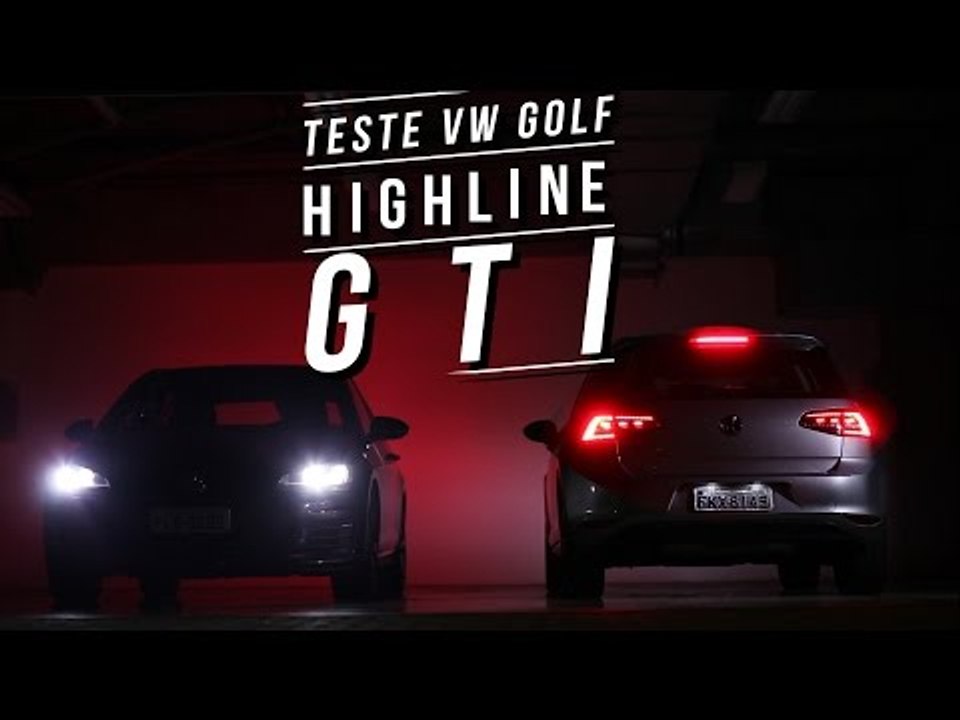 Volkswagen Golf Highline 1.4 TSI e Golf GTI 2.0 TSI - Teste WebMotors