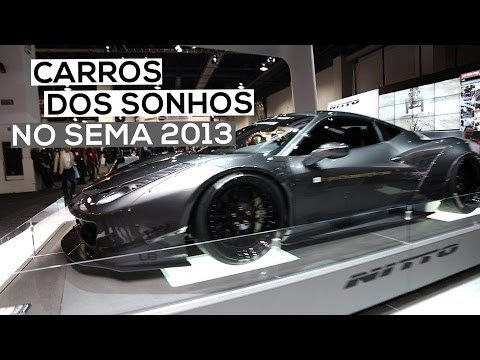 Ferrari, Lamborghini, Porsche: carros dos sonhos no Sema 2013