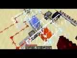 Minecraft - Construção automatica com pistões e redstone