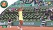 Temps forts J. Goerges - C. Wozniacki Roland-Garros 2015 / 2e Tour