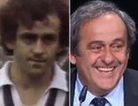 Devant les médias, Michel Platini a conservé son talent de footballeur