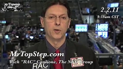 MrTopStep 2.23.11: Rich Canlione Traders Analysis S&P Futures, Bonds, Mideast and Oil