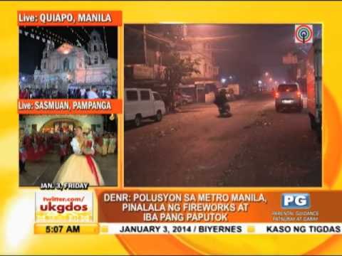 New Year revelry worsens Metro Manila air pollution