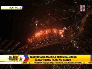 World celebrates New Year with a bang