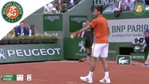 Temps forts N. Djokovic - G. Muller Roland-Garros 2015 / 2e Tour