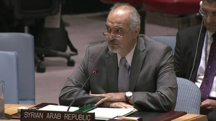 الجعفري ينتقد قناة الجزيرة لإجرائها لقاء مع الجولاني