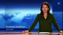 ★PANNE★ Tagesschau-Sprecherin Susanne Daubner lacht, schweigt und gähnt