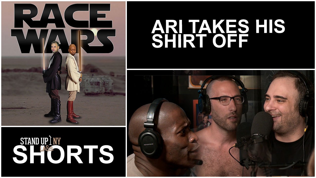 Race Wars - Ari Takes His Shirt Off