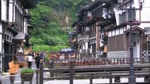 [HD]大正ロマンの湯の町風景 銀山温泉 Ginzan-onsen Hot spring-Day&night view 山形県