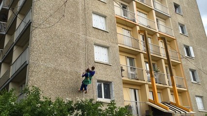 Spectacle de danse aérienne