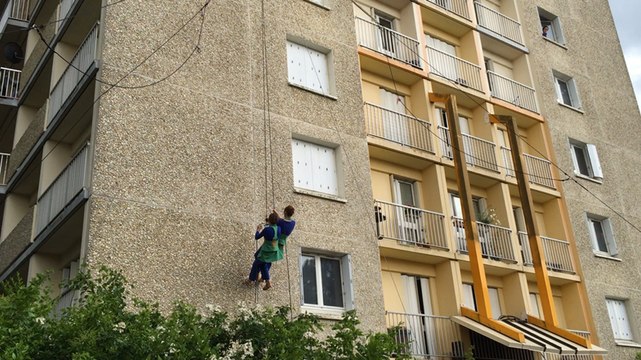 Spectacle de danse aérienne