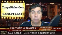 New York Rangers vs. Tampa Bay Lightning Game 7 Odds Free Pick Prediction NHL Playoff Preview 5-29-2015