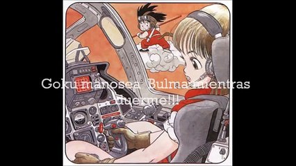 Goku manosea a Bulma mientras duerme