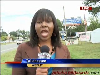 Atheist Billboards - Tallahassee, FL - Tallahassee Coalition of Reason - Local news