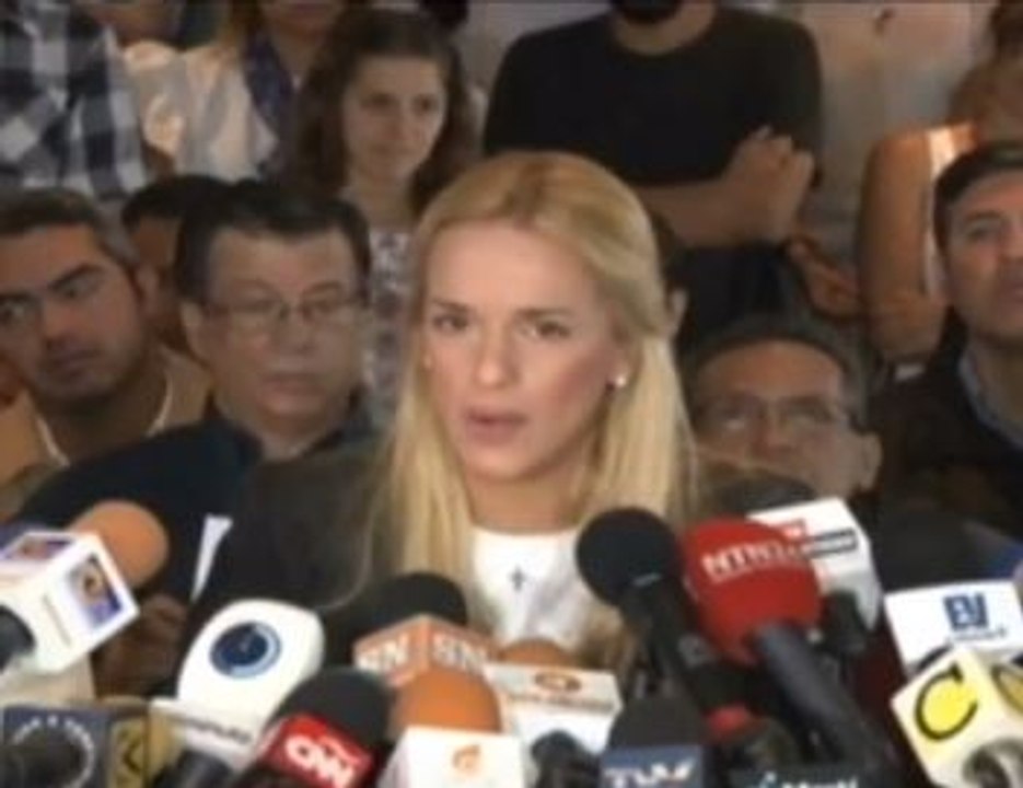 Tintori: "Quien no vaya el sábado quiere que los presos políticos se queden presos'"