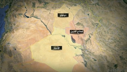 تداخل مناطق النفوذ بين الجيش العراقي وتنظيم الدولة والأكراد