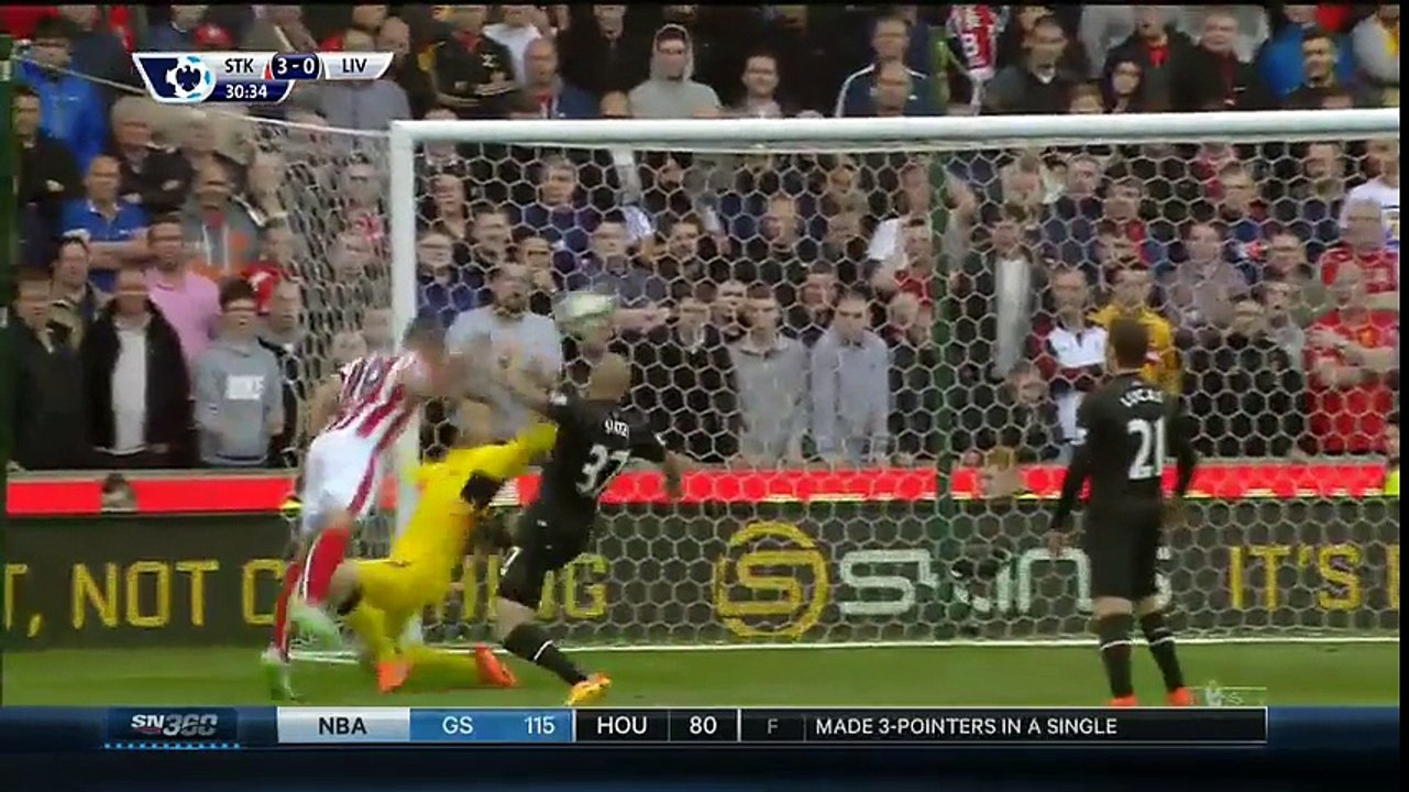 Stock city 6 VS 1 Liverpool Goals & Highlights