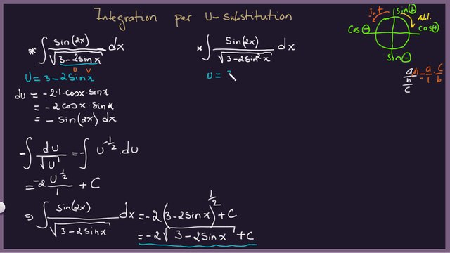 Integration per U-Substitution Teil 3