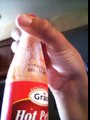 Kid does a crazy hot sauce challenge