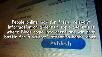 How to blog your way to success?