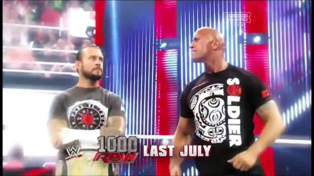 WWE CM Punk Vs The Rock - Royal Rumble 2013 promo