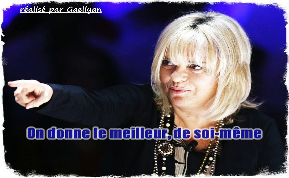 KARAOKE - FRANCE GALL - Le meilleur de soi-même