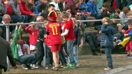 Les Diables rouges à l'entraînement ce jeudi à Knokke