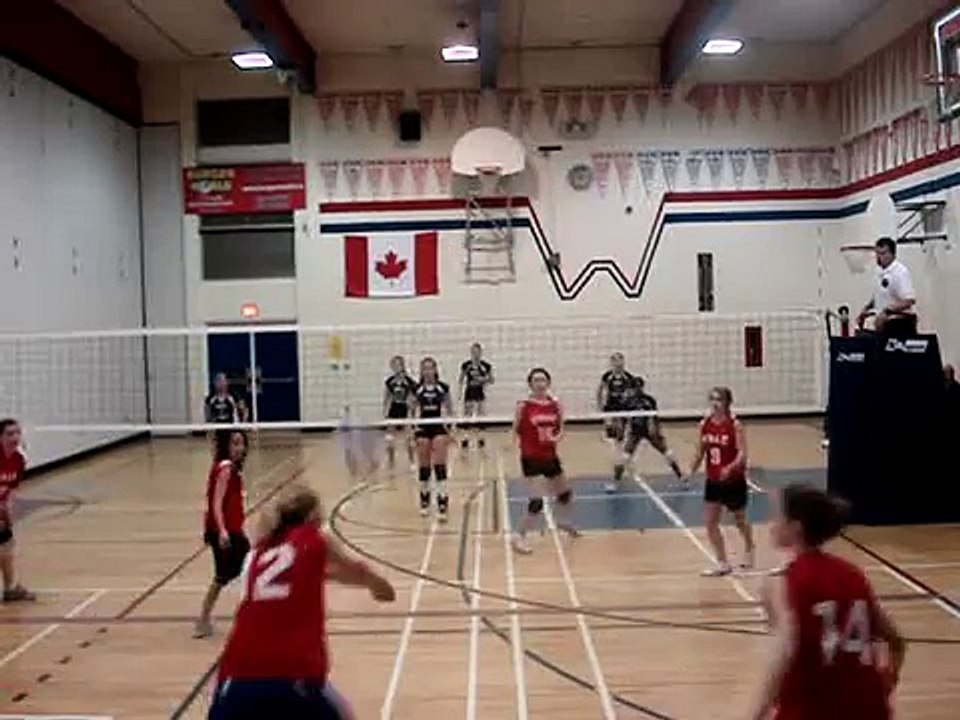 Awesome girls high school volleyball tournament