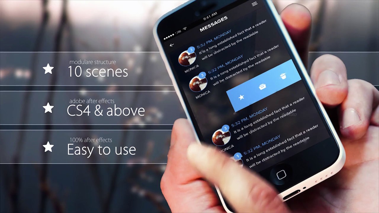 Elegant Phone App Promo - After Effects Project File