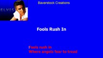 Fools Rush In - Elvis Presley
