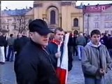 Rafał Pankowski z NIGDY WIĘCEJ o polskich neofaszystach, reportaż, 1997, cz. 1.