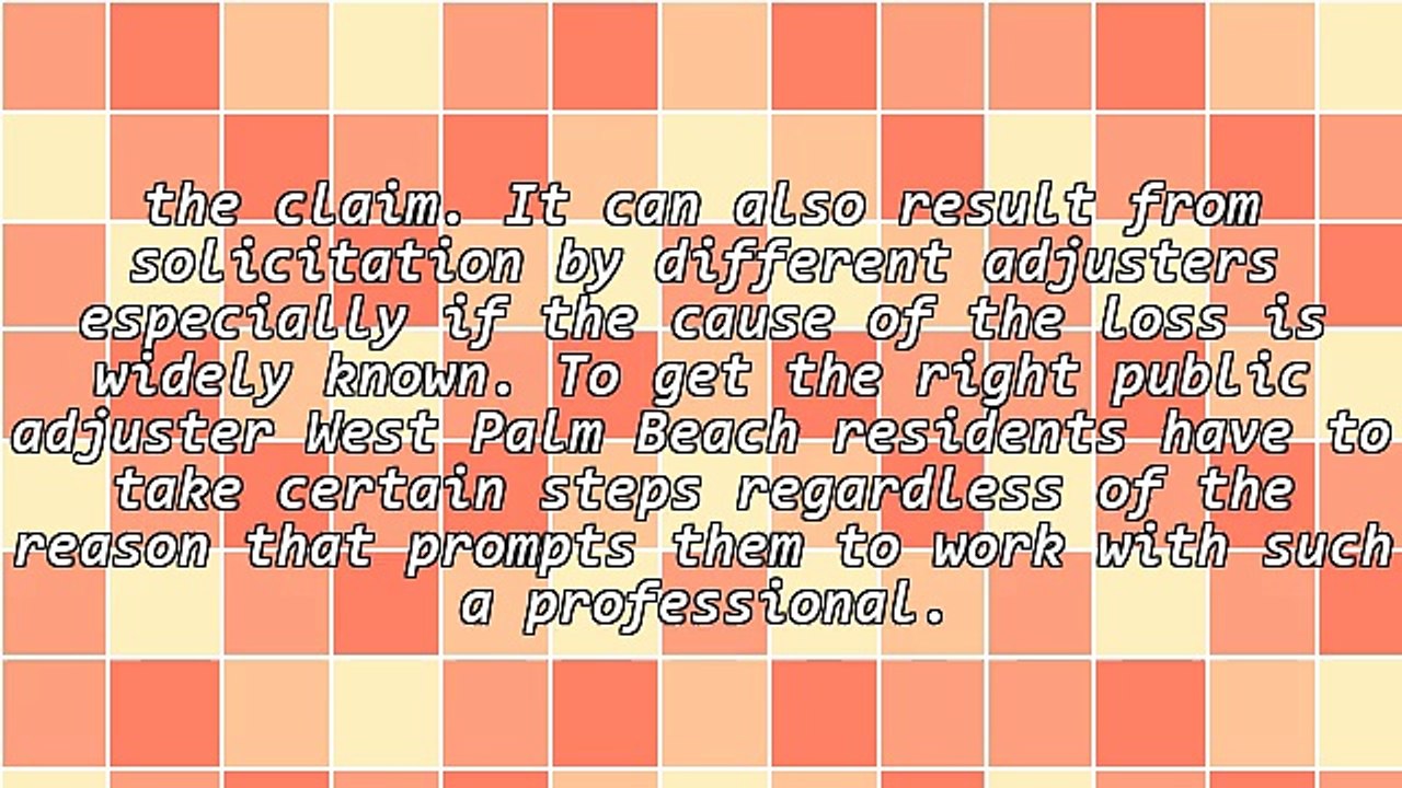 Tips To Consider When Searching For A Public Adjuster West Palm Beach