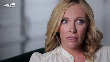 Toni Collette talks about Concern Worldwide