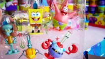 SpongeBob SquarePants Play Doh Playdough Toys & Nickelodeon Funny Kids Games