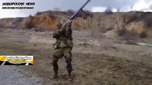 War in Ukraine-DNR terminator shot PTRS-41--Guerra Ucraina-Terminator Novorusso con PTRS41