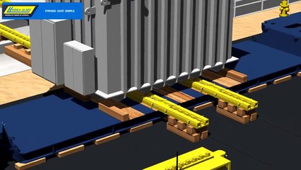 Transformer Installation with the Hydra-Slide Heavy-Duty Skid System
