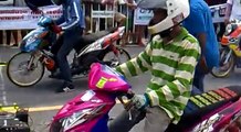 Drag Bike Mio vs Fino Thailand